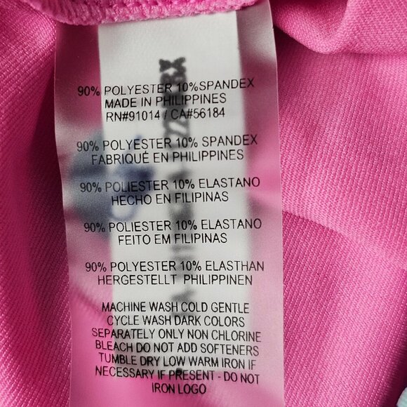 EPNY New Women's Printed Multi Color Pleated Hem Active Skort Skirt - Picture 14 of 15